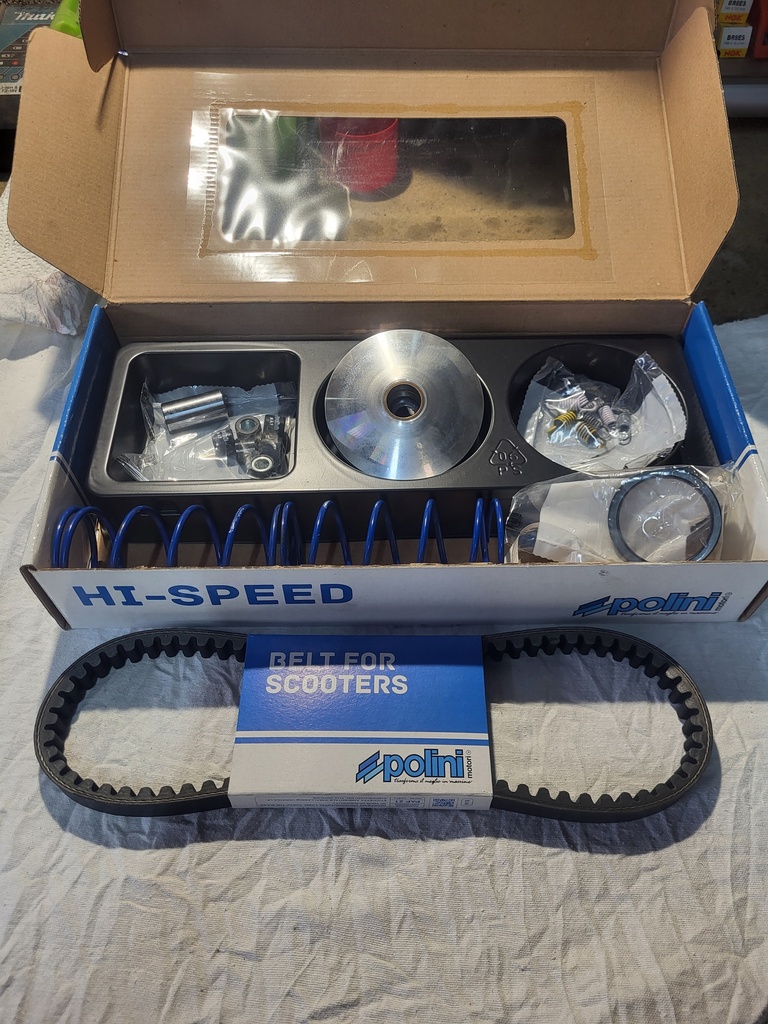 Polini High speed vario Aerox+Riemen